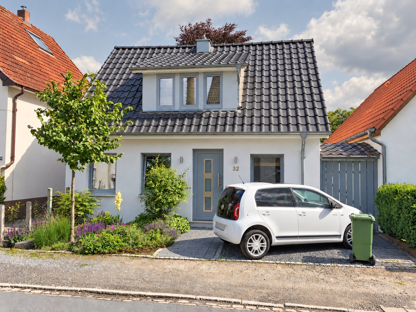 Wohnhaus mit Dachgaube – verkaufte Immobilie