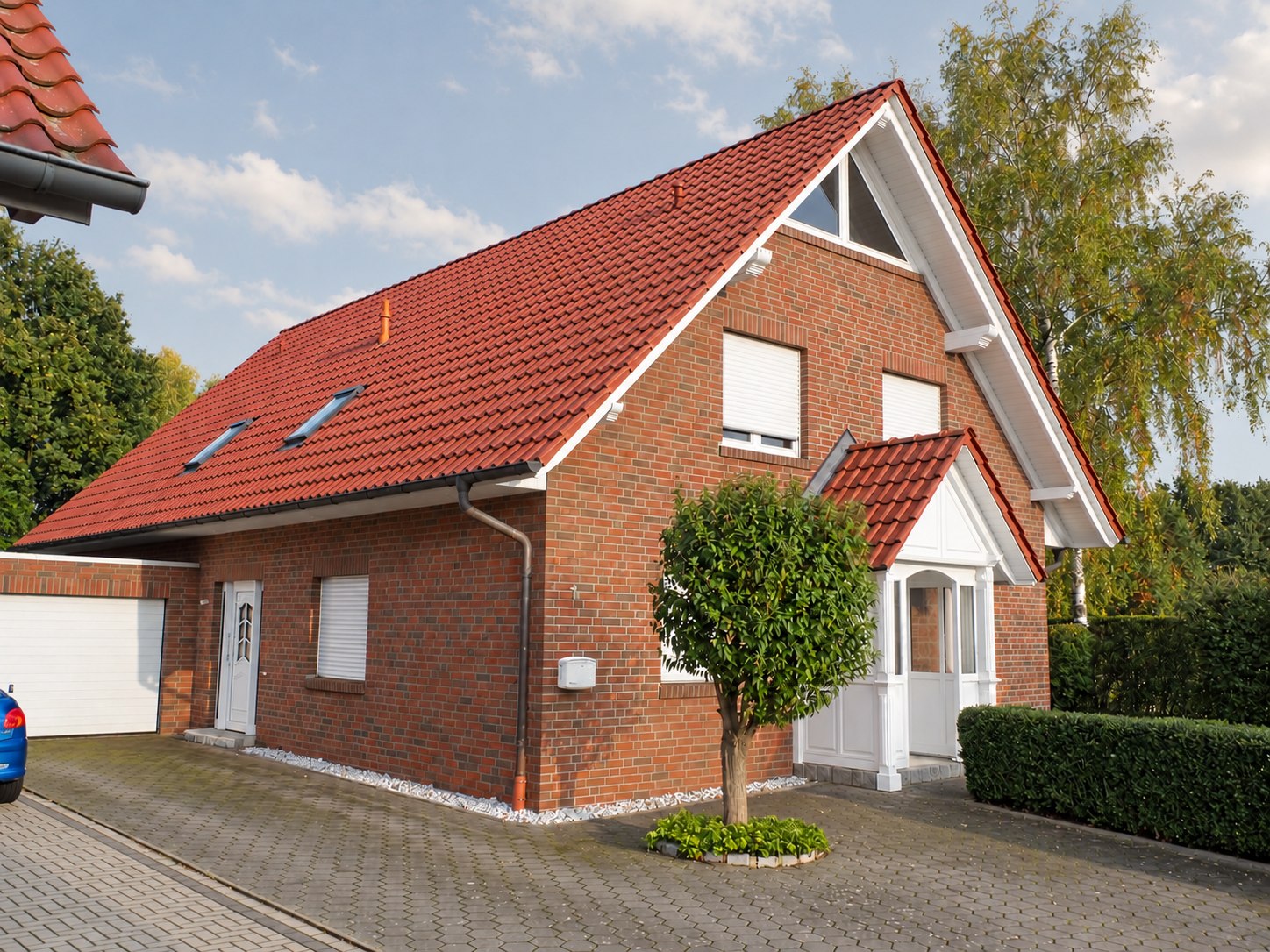 Klinkerhaus mit Garage – verkaufte Immobilie